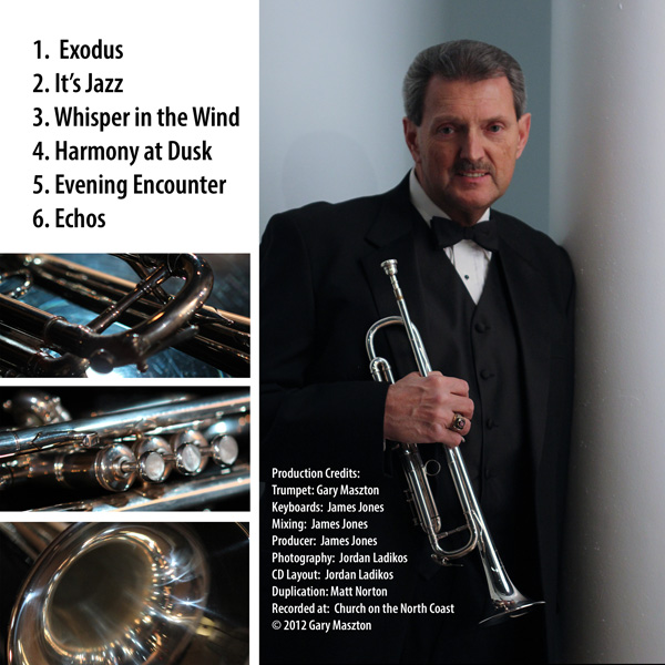 Exodus - Instrumental Trumpet Album by Gary Maszton - Track Listing